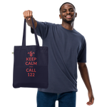 Keep calm and call 122 / Bio-Fashion-Stoffbeutel