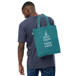 Keep calm und trink a Bier / Bio-Fashion-Stoffbeutel