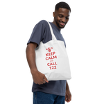 Keep calm and call 122 / Bio-Fashion-Stoffbeutel
