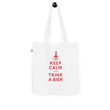 Keep calm und trink a Bier / Bio-Fashion-Stoffbeutel