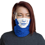 Queen of Hearts Multifunktionstuch - Blau - Trixtaa, 