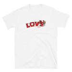 Spread Love - T-Shirt - Queen & King / Weiß / S - Trixtaa, 