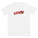 Spread Love - T-Shirt - Queen & King / Weiß / S - Trixtaa, 