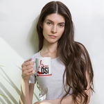 Girl Holding Mug with Print of  Empress Sissi of Austria