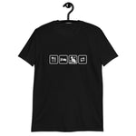 Essen, Schlafen, Katze, Wiederholung - Basic Unisex-T-Shirt