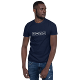Essen, Schlafen, Rock, Wiederholung - Basic Unisex-T-Shirt