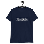 Essen, Schlafen, Katze, Wiederholung - Basic Unisex-T-Shirt