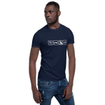 Essen, Schlafen, Katze, Wiederholung - Basic Unisex-T-Shirt