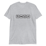 Essen, Schlafen, Rock, Wiederholung - Basic Unisex-T-Shirt