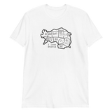 Steiermark Schwein / Fleischteile / Basic Unisex-T-Shirt