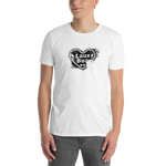 Lausbua / Lebkuchenherz/ Kurzärmeliges Unisex-T-Shirt