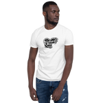 Lausbua / Lebkuchenherz/ Kurzärmeliges Unisex-T-Shirt