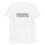 Steinscheißer Karl Kurzärmeliges Unisex-T-Shirt