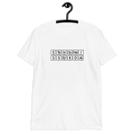 Steinscheißer Karl Kurzärmeliges Unisex-T-Shirt