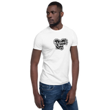 Lausbua / Lebkuchenherz/ Kurzärmeliges Unisex-T-Shirt