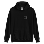 Doppeldeutsche Kartensymbole - Unisex-Kapuzenpullover