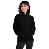Doppeldeutsche Kartensymbole - Unisex-Kapuzenpullover