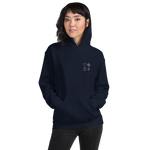 Doppeldeutsche Kartensymbole - Unisex-Kapuzenpullover
