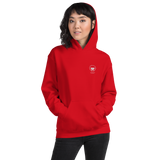 Schwoazes Schafal - Unisex-Kapuzenpullover