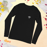 Bergauf! Langärmeliges Unisex-T-Shirt by Alpenshirts Damen, Johannes Seebacher, Longsleeve, Schwoazes Schafal - Alpenshirts