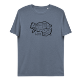 Steiermark Schwein / Fleischteile / Shirt aus Bio-Baumwolle