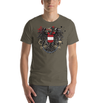 Österreichischer Adler in Ketten / Unisex-Shirt