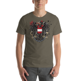 Österreichischer Adler in Ketten / Unisex-Shirt