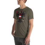 Österreichischer Adler in Ketten / Unisex-Shirt