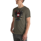 Österreichischer Adler in Ketten / Unisex-Shirt