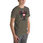 Österreichischer Adler in Ketten / Unisex-Shirt