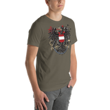 Österreichischer Adler in Ketten / Unisex-Shirt
