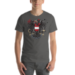 Österreichischer Adler in Ketten / Unisex-Shirt