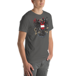 Österreichischer Adler in Ketten / Unisex-Shirt