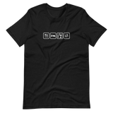 Essen, Schlafen, Heimwerken, Wiederholung - Unisex-T-Shirt
