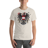 Österreichischer Adler in Ketten / Unisex-Shirt