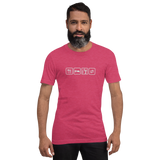 Essen, Schlafen, Heimwerken, Wiederholung - Unisex-T-Shirt