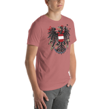 Österreichischer Adler in Ketten / Unisex-Shirt