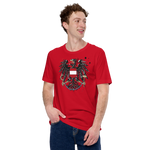 Österreichischer Adler in Ketten / Unisex-Shirt