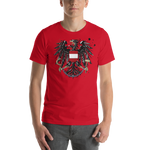 Österreichischer Adler in Ketten / Unisex-Shirt