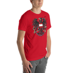 Österreichischer Adler in Ketten / Unisex-Shirt