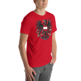 Österreichischer Adler in Ketten / Unisex-Shirt