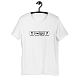 Essen, Schlafen, Poker, Wierholung -  Premium Unisex-T-Shirt