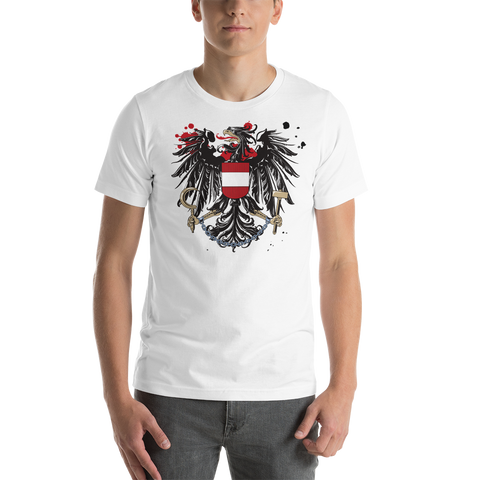 Österreichischer Adler in Ketten / Unisex-Shirt