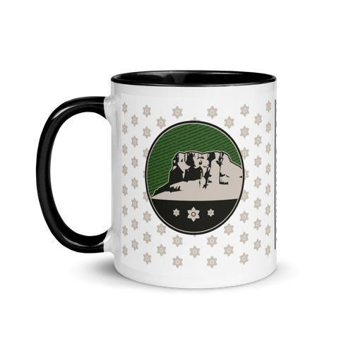 Ausseerland Tasse mit farbiger Innenseite