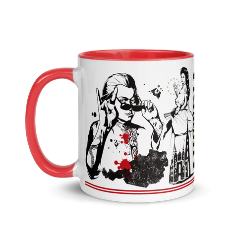 Austria Tasse mit farbiger Innenseite