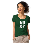 No und? Basic Bio-T-Shirt für Damen