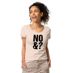 No und? Basic Bio-T-Shirt für Damen