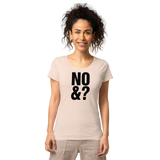 No und? Basic Bio-T-Shirt für Damen