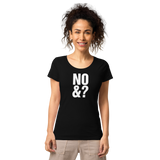 No und? Basic Bio-T-Shirt für Damen
