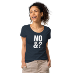 No und? Basic Bio-T-Shirt für Damen